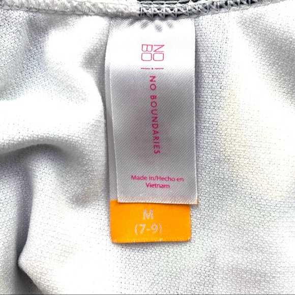 No Boundaries Fruity Stripe One Piece Swimsuit M - Picture 7 of 10